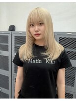 ブレス(bless)&nbsp;ホワイトベージュ/レイヤーカット