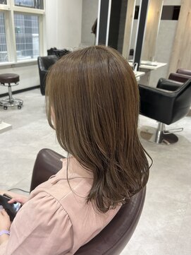 アヤラ オーガニックアンドスパ 東船橋店(AYALA) 【江添茉友】ブリーチなしカラー/アッシュ/赤み消し