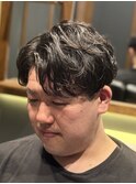 カールパーマスタイル