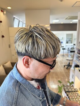 ルシード スタイル レクラ 栄生店(L'UCIDO STYLE L'eclat) メンズハイライト