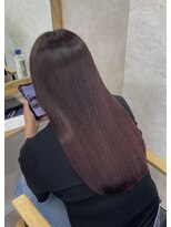 ユエ(YUE)&nbsp;失敗しない縮毛矯正/暖色系カラー/-5歳の美髪へ