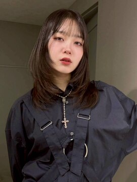 ベイルーム(BAYROOM by HONEY omotesando) ハッシュカットレイヤー/ミディアムレイヤー/ココアブラウン2