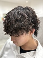 レボ(Revo)&nbsp;ウルフマッシュ×波巻きスパイラルパーマ