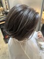 ワン 茅ヶ崎(ONE002)&nbsp;がっつりハイライトに人気のシルバーグレージュ！