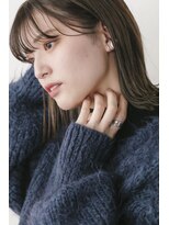 アンジュール 鹿児島中央店(UNJOUR.) ★ブリーチなしで叶う!大人上品艶ボブグレージュ