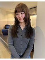 ニコフクオカヘアーメイク(NIKO Fukuoka Hair Make)&nbsp;《NIKO》お顔まわりレイヤーカット×ルーツカラー福岡天神
