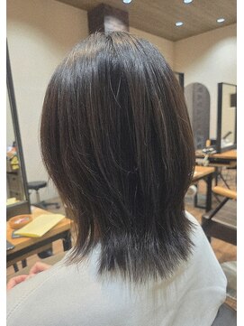 シキオリ(SHIKIORI) 髪質改善ヘアエステ×ミディアムウルフ