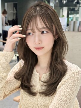 ナナローネス 渋谷(nana loness) くびれレイヤー くびれスタイル 韓国巻き レイヤーカット