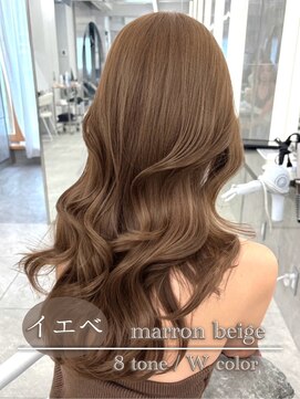 マウルルナ(MAEUL luna) マロンベージュ【ミルクティーブロンド/名古屋/栄】