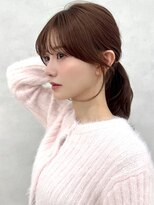 アッシュ 新杉田店(Ash)&nbsp;新杉田レイヤーカット韓国ダブルカラー顔周り前髪カットボブ