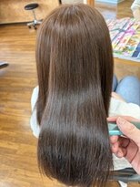 ヘアーズ サエミ 髪質改善カラーで梅雨対策♪