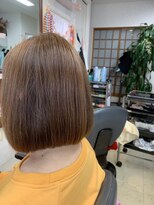 サロン ド シルク&nbsp;絹延橋美容室/オリーブオレンジ/ピンクメッシュ/赤味消し