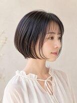 トリコバイフェイス (Trico by FACE)&nbsp;ショートカット/ショートボブ/白髪ぼかし/   30代/40代/50代