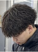 縦落ちツイストスパイラルラウンドマッシュ