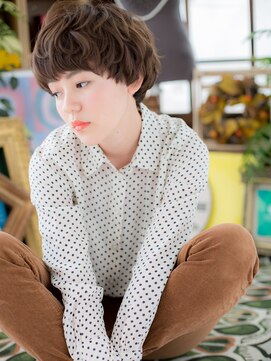 カバーヘア イヴ 戸頭店(COVER HAIR EVE) *EVE戸頭*ふわくしゅ★くせ毛風カジュアルショートa