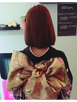 ハナココ 水戸店(hana Coco) 大人可愛い振り袖着付け 成人式 卒業式 和装 水戸 大工町