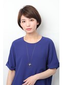 ナチュラルボブショート