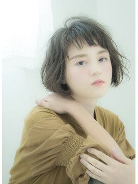 レーヴバイロンド 仙台(Reve by Lond) 小顔ショートボブ　フォギーベージュ