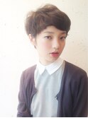 小顔マニッシュショート