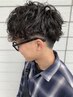 【江尻指名限定】メンズパーマ＋カット＋マイクロバブルスパ￥12100
