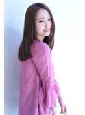 簡単スタイリングが叶うロングヘア