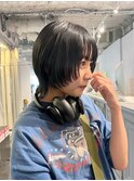 CAF松本【スタイリング簡単ウルフ×ブルーブラック】