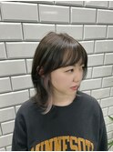 外ハネボブ×インナーカラー