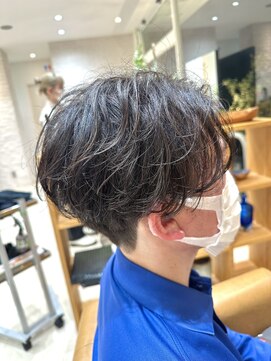 ヘア スパ ビューティー エールフォルム(HAIR SPA BEAUTY YELLFORME) 前下がりセンターパート★