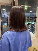 ヘアーアンドメイク ビス(HAIR&MAKE bis) 結べるボブ+小顔バング【戸田雅子】