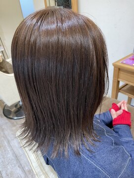 ルシードスタイル リム(LUCIDO STYLE Rim) 外ハネ×アッシュグレージュ