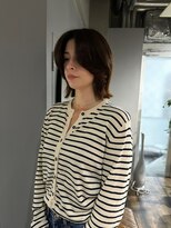 リバレッジ 白金(Leverage) 切りっぱなし海外ボブ:Kaede Kotaki