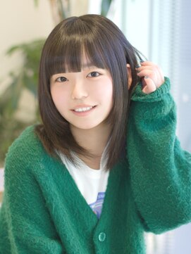 キュウ センゾクイケ(CUE SENZOKU-IKE) 10代/20代/可愛い/小顔アレンジ/ミデアムレイヤー
