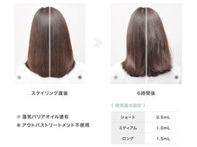 【効果】トリートメントでヘアデザインをサポート◎【実感】