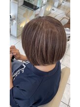 ル クール 宮内店(Le Coeur) 50代　長岡　脱白髪染め　ハイライト/長岡30代40代50代
