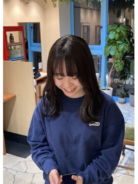 シアン 栄店(CYAN.) 就活、実習生さん向け暗めブラウン