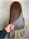 髪質改善インナーカラーレイヤーカット