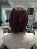 切りっぱなしボブ