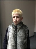 メンズカットアップバングスパイキーショート4