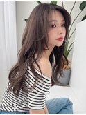 イメチェン/フェミニンロング/似合わせカット/ワイドバング_1