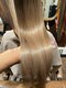 アティック ヘアーデザインアンドリラクゼーション(attic hair design&relaxation)の写真/【四ツ橋駅10秒】ダメージにお悩みの方必見！髪質改善で髪本来の美しさを取り戻し、艶感溢れる美髮に…◇