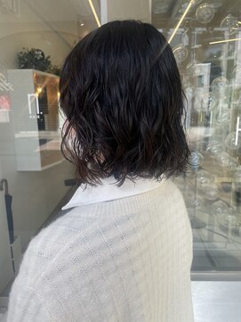 エイトヘアー(8 HAIR) くるくるルーズパーマ×ボブ