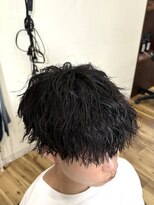 スウェル 千葉店(Swell)&nbsp;直毛卒業！ゆる波巻きパーマで魅せる今っぽメンズヘア