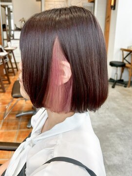 ルチア ヘア ステラ 京都店(Lucia hair stella) ボブ/ショート/インナーカラー/学割U24/京都/河原町