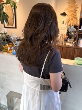 ウィム(wim) Wcolor × plus treatment  "Moca brown"