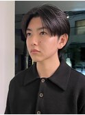men's/ツイストスパイラル/リバースセンターパート/新宿/メンズ