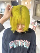 テトラ バイ ネオリーブ 横浜西口店(tetra by neolive)&nbsp;ダブルカラー　ブリーチ　ウルフカット　横浜　レイヤー