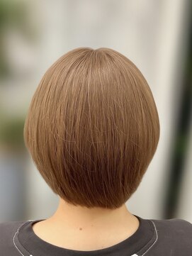 アン ブリーチ(UN BLEACH) 透明感ベージュ×髪質改善Tr