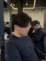 リッチブランドアンドコー(Rich Brand&Co) センターパート/ニュアンスパーマ/韓国/フェーザーパーマ/眉毛