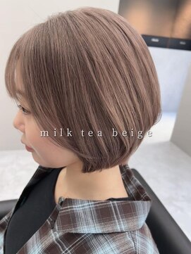 バディ 中野駅前店(BUDDY) ミルクティー/ケアブリーチ/イルミナカラー/中野美容室