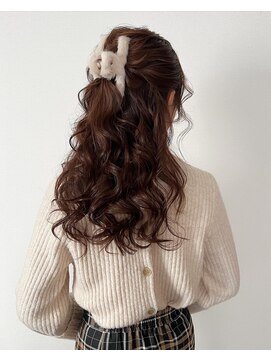 ロンドブルーム 天神大名店(Lond Bloom) 暗めカラー/ブリーチなしカラー/ヘアアレンジ/福岡/天神/20代